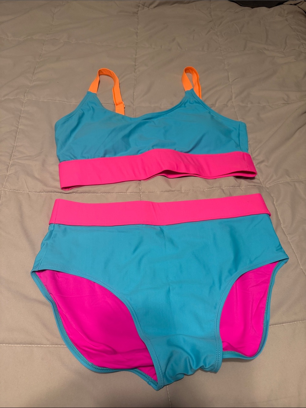 2 piece swim suit XL